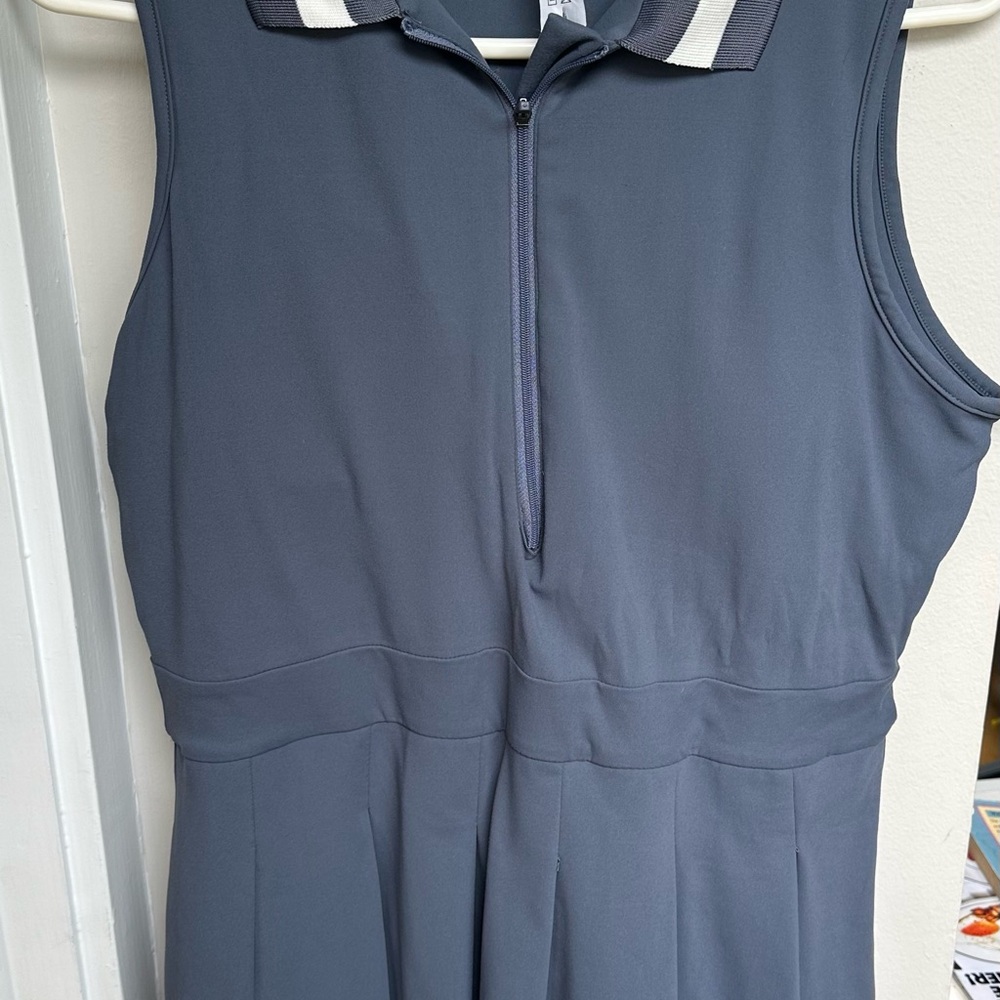 Elegant Gray Midi Dress